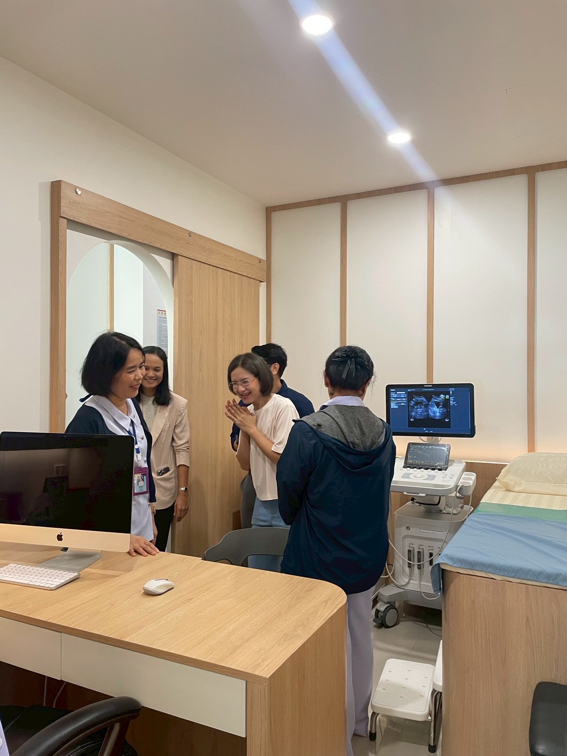 ห้องตรวจอัลตราซาวด์คลินิกหมอชิติสรรค์ ระบบทางเดินปัสสาวะ